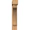 Ekena Millwork Legacy Block Smooth Bracket w/ Offset Brace, Western Red Cedar, 7 1/2"W x 34"D x 42"H BKT0806X34X42LEC05SWR - alternate 3